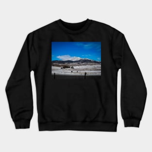 Fairplay Colorado Mountains Landscape Photography V1 Crewneck Sweatshirt